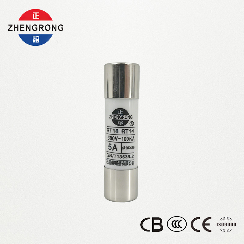 10*38 R015 5A 500V फ्यूज लिङ्कहरू