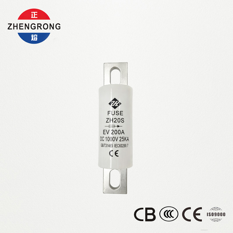 EV DC फ्यूज 200A 1000V (ZH20S) | 25kA ब्रेकिङ क्षमता | IEC60269 प्रमाणित