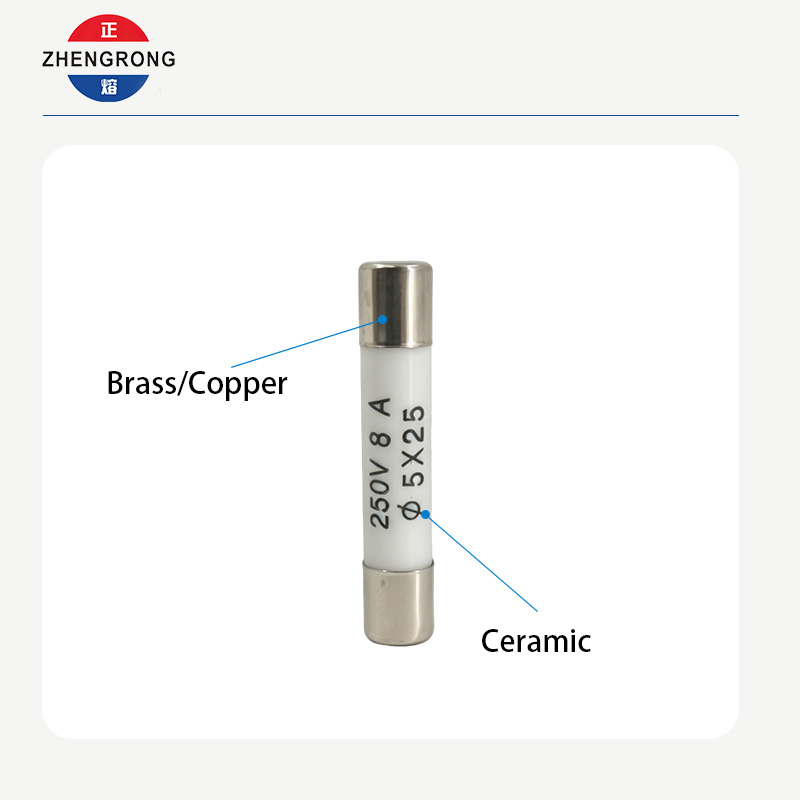 थोक खरीददारहरूको लागि उच्च गुणस्तर 5x25mm R055 8A फ्यूज