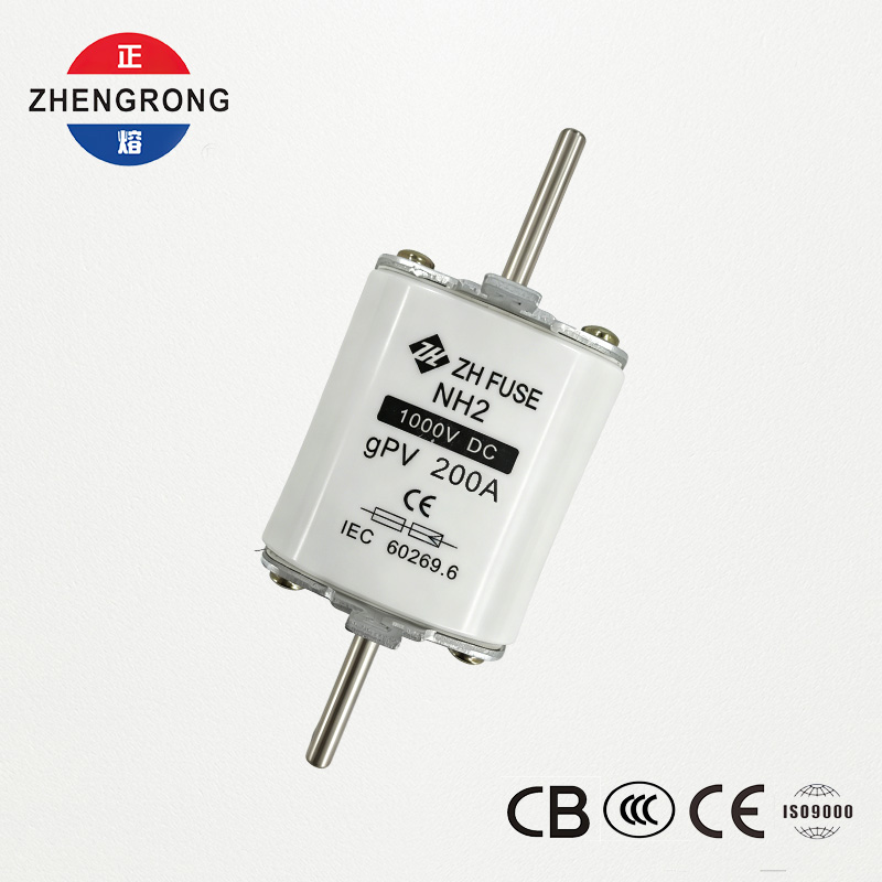 NH2 200A 1000V DC gPV फोटोभोल्टिक फ्यूज लिङ्क - IEC 60269.6 प्रमाणित