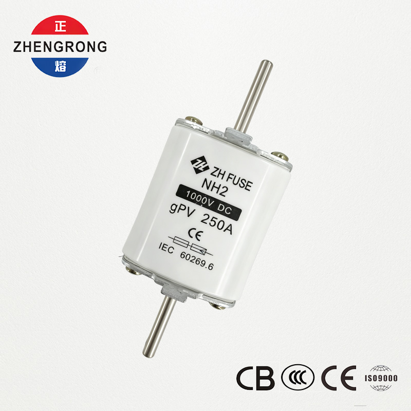 NH2 250A 1000V DC gPV फोटोभोल्टिक फ्यूज लिङ्क - IEC 60269.6 प्रमाणित