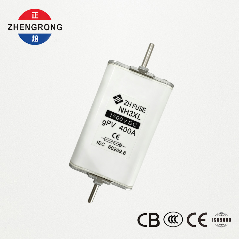 NH3XL 400A 1500V DC gPV फोटोभोल्टिक फ्यूज लिङ्क - IEC 60269.6 प्रमाणित