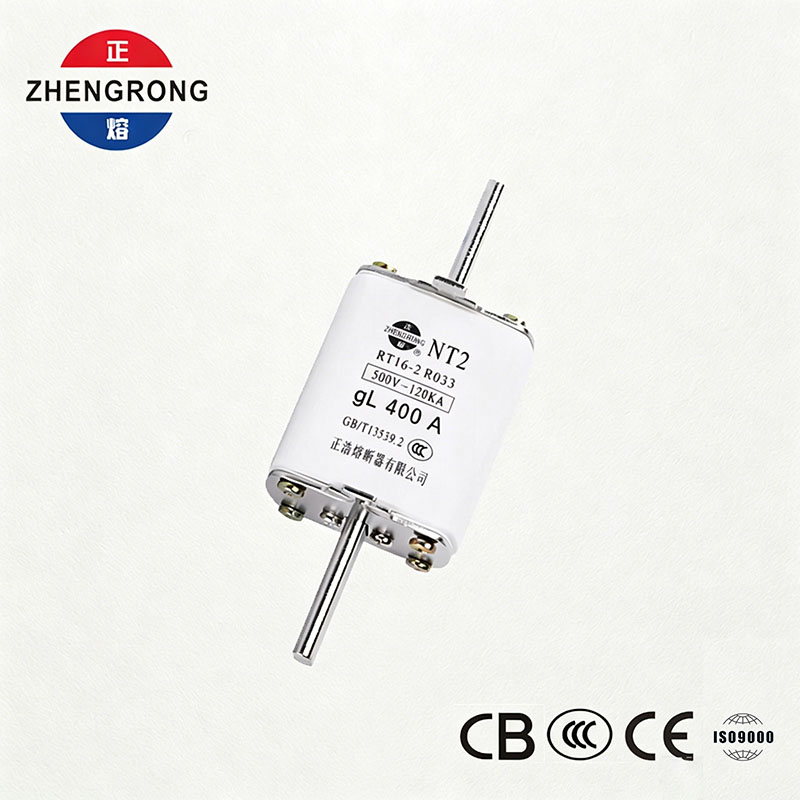 NT2 400A फ्यूज लिङ्क | RT16-2 500V gL सिरेमिक फ्यूज