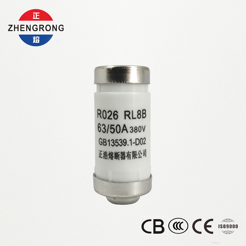 R026 RL8B 63A 380V D02 औद्योगिक फ्यूज लिङ्क
