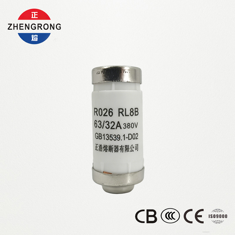 RL8B R026 380V फ्यूज | 32A/63A D02 मानक